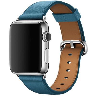 China Fanshion Hot Selling Watch Wrist Band Genuine Leather Strap For Apple Watch iWatch Series 4 3 2 1 for sale