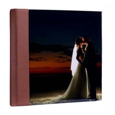 China Perspex Paper Cover Flush Mount Photo Album Print For Photographer for sale