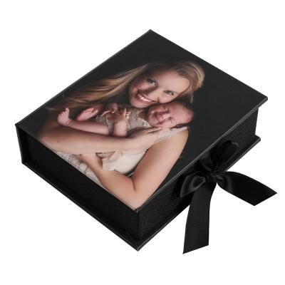 China Handmade Photo Cover USB Box Wedding USB Gift Box USB Gift Package for sale