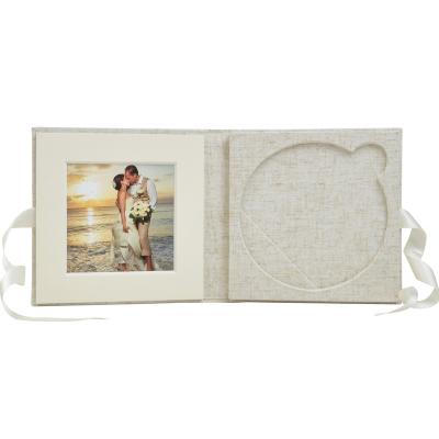 China Custom Personal Fancy DVD Case Logo Photo CD Case DVD Tangled Canvas CD Case Custom Made for sale