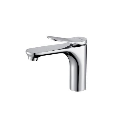 China Chinese Manufacturer LEAD FREE Luxury Bright Silver/Matte Black Brass Chrom Leadfree Basin Baucets Faucets for School Home Hospital for sale