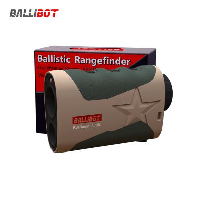 China Measure Distance and Then Calculate Area Volume Pythagoras Ballistic Laser Rangefinder 1500m with Weather Senor Ballistic Calculator Wind Input Holdover and Scope Reticle Calculation for sale