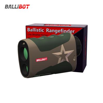 China Measure Distance and Then Calculate Area Volume Pythagoras Long Range Ballistic Hunting Laser Rangefinder with  Live Weather Senor Wind Input Holdover Scope Reticle Calculation 1500m for sale