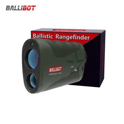 China Measure Distance and Then Calculate Area Volume Pythagoras BALLIBOT built-in 4DOF Ballistic Calculator  carrying case for Shooting and Hunting Long Range Laser Rangefinder 1500m for sale