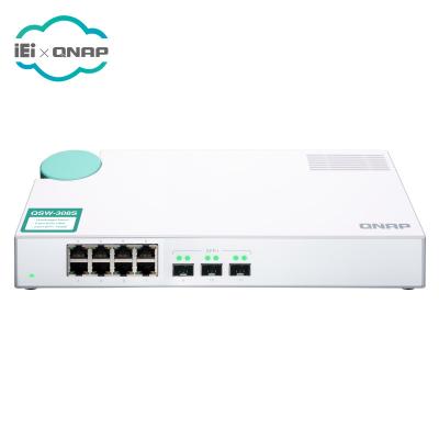 China QNAP QSW-308S Cost-Effective Entry-Level 10GbE Switch with Fiber and 10G SFP+ Gigabit Ethernet QSW-308S for sale