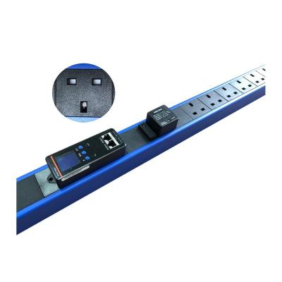 China Aluminum Alloy Rack Mounts Pdu Power Strip Uk Pdu for sale