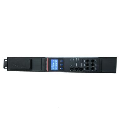 China Aluminum Alloy SNMP Clever Pdus High Power Waterproof Meter Rack Smart Pdu With Smoke Sensor for sale