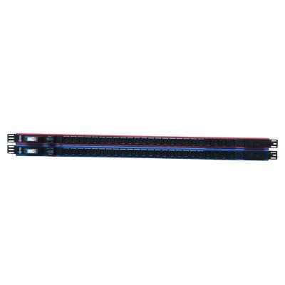 China Aluminum Alloy C13 Breaker Pdu 2022 Top Sell 32A 12 Way 3 Phase Socket With Breaker for sale