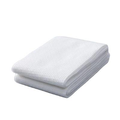 China Disposable Portable Soft Body Shower Cleaning Nonwoven Hair Towels Hotel Cotton Bath Towel for sale