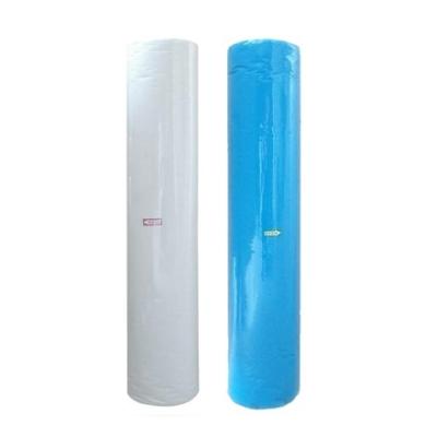 China Meaasge Disposable Table Cover PP Sheet Waterproof Nonwoven Bed Sheet Roll For Spa for sale