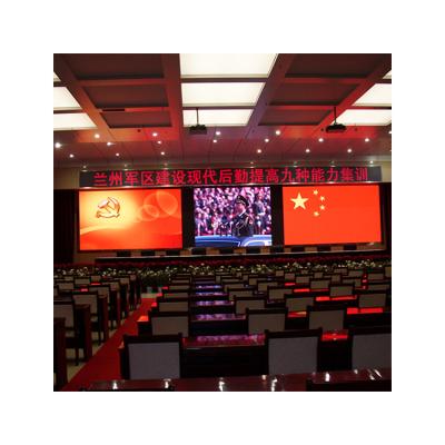 China High Brightness P6 Indoor LED Display Screen Exhibition Hall Fixed Installation For Concert Background for sale