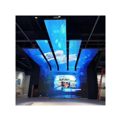 China 2021 New Exhibition Hall Design High Quality P2.5 Art Modeling Flexible LED Display for sale