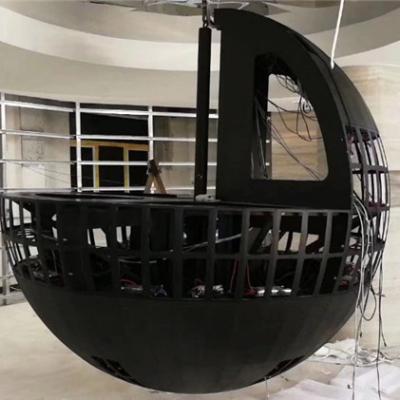 China Customs lead exhibition hall the size spherical screen of a custom indoor cool ball display advertising for sale