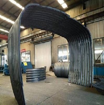 China Structure Pipe Large Diameter Rack-shape Assembly Corrugated Steel Pipe for sale