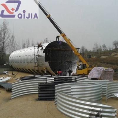 China Corrugated Galvanized Structure Pipe Metal Culvert Pipe For Drainage, Irrigation And Bridge for sale