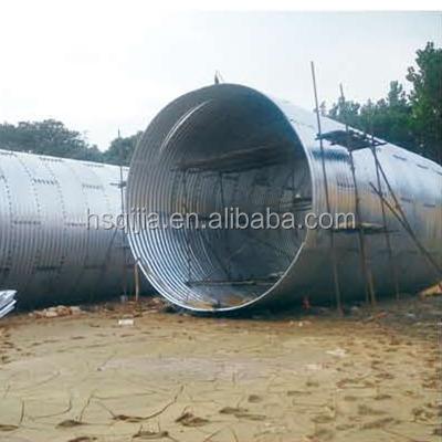 China Structure pipe corrugated steel pipe for highway, highway culvert tube, tunnel liner plates for sale