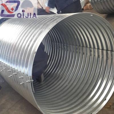 China modern galvanized corrugated steel sheet/large diameter drainage corrugated pipe for sale