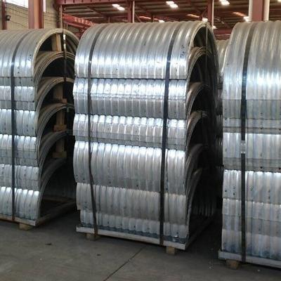 China Liquid Hose Semicircle Corrugated Steel Pipe Prices for sale