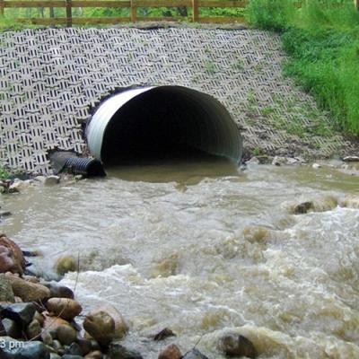 China Structure pipe galvanized corrugated steel culvert pipe for underpasses and small shelter-19 meters in diameter. for sale