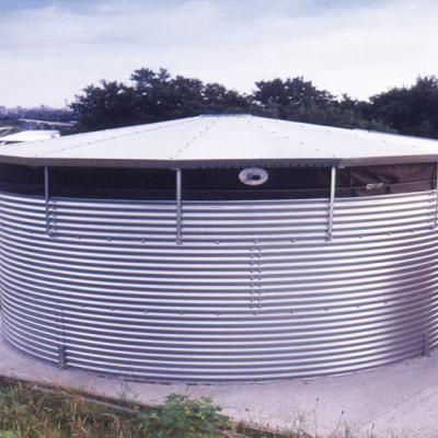 China Structure Large Size 400m3 Pipe 500m3 Bolted Steel Water Storage Tank For Agriculture for sale