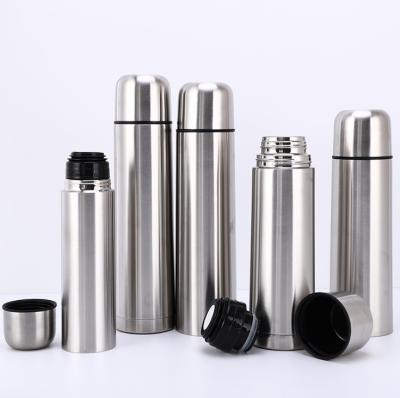 China Outdoor 1L Stainless Steel Sport Bullet Shape PORTABLE Eco Friendly Vacuum Flask for sale