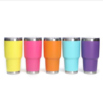 China Disposable Double Wall Stainless Steel Vacuum Insulated Tumbler Thermo Coffee Mugs With Custom Logo for sale