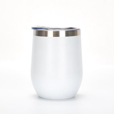 China Custom Wholesale Disposable 304 Stainless Steel White Wine Tumbler for sale