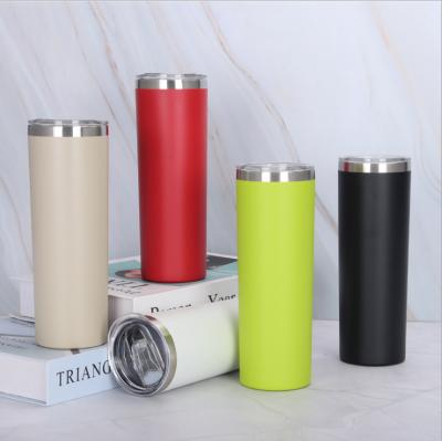 China 20 oz Bargain Deal Sublimation Disposable Reusable Double Walled Stainless Blanks Mug Lean Tumbler for sale