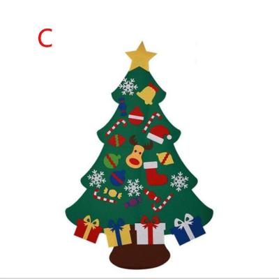 China Funny Gift 2022 Newcomers Festival Gift Felt Christmas Toy Craft Decoration Party Mantel Wall Hanging Ornaments DIY Decorations for sale