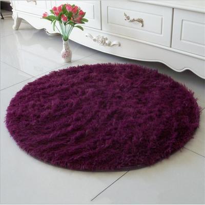 China Waterproof Washable Super Soft Fiber Shaggy Room Chair Rug Mat Long Micro Rug for sale