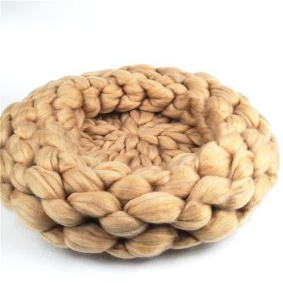 China Breathable Fat Knit Dog and Cat Beds Knitted Chunky Bed For Pet Cat House for sale