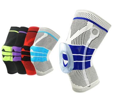 China High Elastic Good Quality Durable Volleyball Nylon Compression Sports Protective Knee Wraps Guard for sale