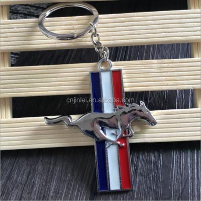 China Wholesale Promotional Cheap Promotional Gift Car Shape Logo Keychains Horse /Metal Key Chains For Car Brand Keychains for sale