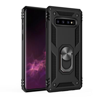 China Anti-Slip/Shockproof/Kickstand Hot Sell Luxury Shockproof Hidden Kickstand Mobile Phone Cover Case For S10 Plus for sale