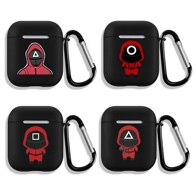 China 2021 New Arrival Casual Cosplay Staff Charms Squid Game Airpod Case for sale