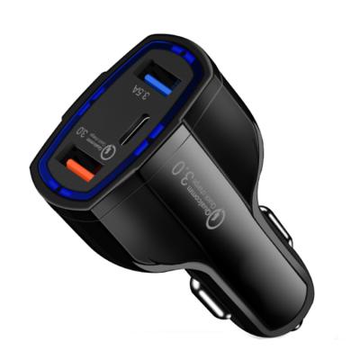 China New Arrival Hands-free Hot Selling Fast Charger Used For Popular Car Charger 2 Ports USB Car Exquisite Fast Charger for sale