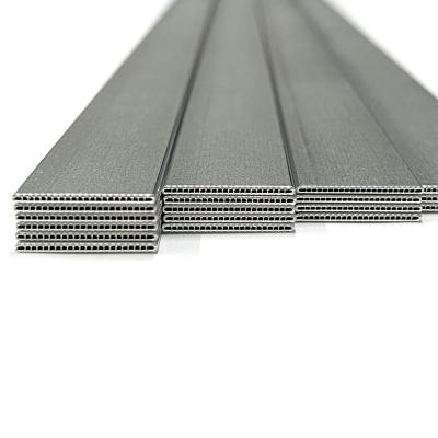 China Automotive Industry Aluminum Tube For Packaging Al-fin Microchannel Air Condenser for sale