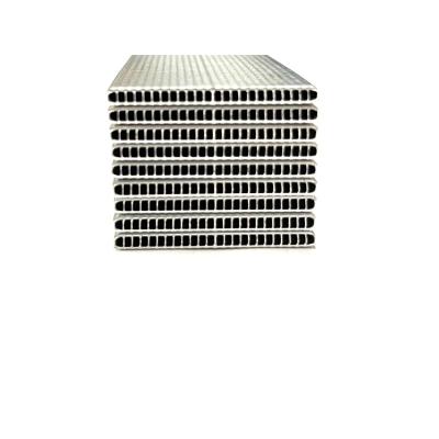 China Flat Superconducting Inorganic Aluminum Flat Tube Heat Pipe Radiator Wide 34.48mm for sale