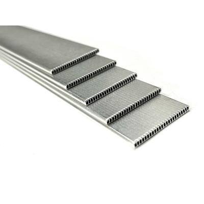 China Radiator Heatsink Channel Micro Aluminum Tube Extrusion Aluminum Tube for sale