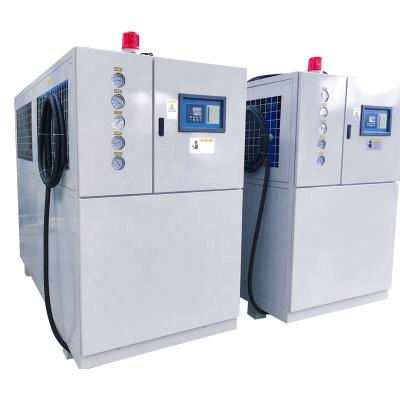 China Factory CE Certified Air Cooled Industrial Stainless Steel Refrigerator 20hp Glycol Water Chiller for sale