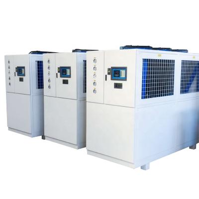 China Factory Industrial Cooler Panel Dual System Water Chiller Air Cooled Refrigerator 30hp for sale