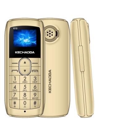 China Quality Guarantee Fast Delivery 0.66 Inch FM Radio KECHAODA K10 Dual SIM GSM Multi Functional Type Pocket OEM Bar Mobile Phone for sale