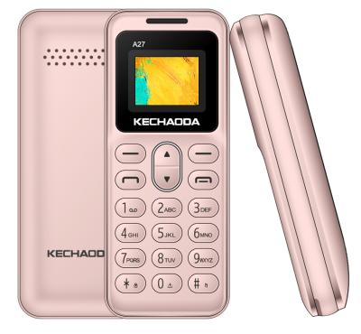 China Wholesale Cheap Original Colorful Screen Unlocked 1.44 Inch Dual SIM Card KECHAODA A27 Feature Mobile Phone for sale