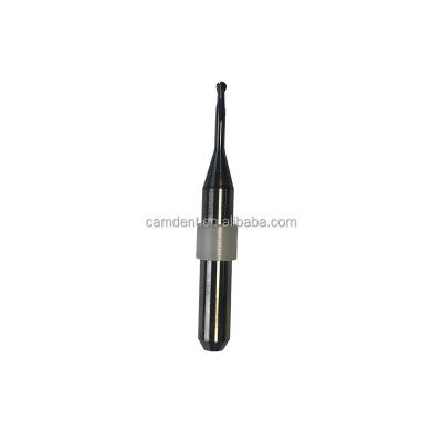 China CamDent long life dental milling machine metal burs leg 6mm Ballmill D2 for SDM5T titanium disc/titanium premill à venda