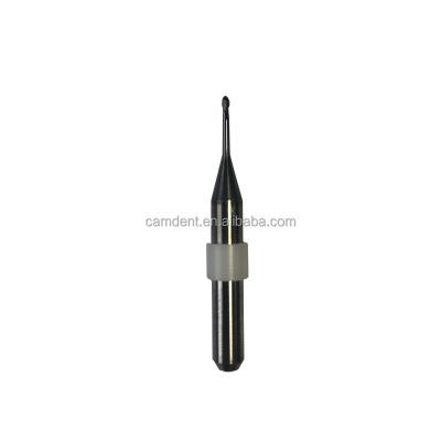 Κίνα CamDent long life dental milling machine metal burs leg 6mm Ballmill D1.5 for SDM5T titanium disc/titanium premill προς πώληση