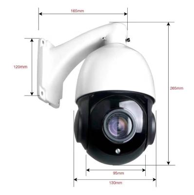 China NIGHT VISION HD 5MP Outdoor Indoor Ptz Camera Ahd 30x Zoom Mini Speed ​​Dome Camera Waterproof for sale