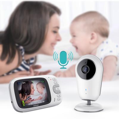 China 3.2 Inch Baby Monitor Night Vision Security Camera Baby Monitor Intercom Temperature Control Nanny Wireless Visual Babysitter Music Player for sale