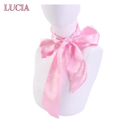 China Good quality European and American style fast shipping wholesale girly silky satin hair headband for women with custom logo for sale