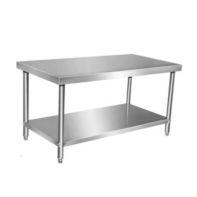 China Working Table Stainless Steel201/304 For Best Selling Custom Commercial Color Stainless Steel201/304 Stainless Steel 122*61*85cm Inox NC; Box of GUA for sale