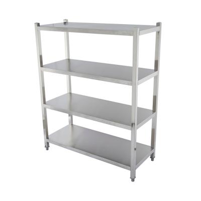 China Stainless Steel2301/304 Metal Kitchen Oven Rack Shelving Microwave Oven Stands Height Restaurant Kitchen Stainless Steel Shelves for sale